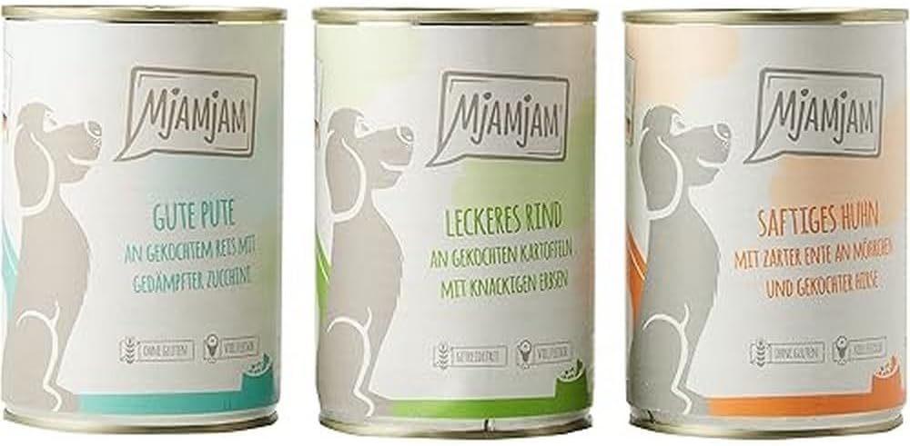 MjAMjAM Mix Pack I Huhn & Ente, Rind, Truthahn MjAMjAM Mix Pack I Huhn & Ente, Rind, Truthahn