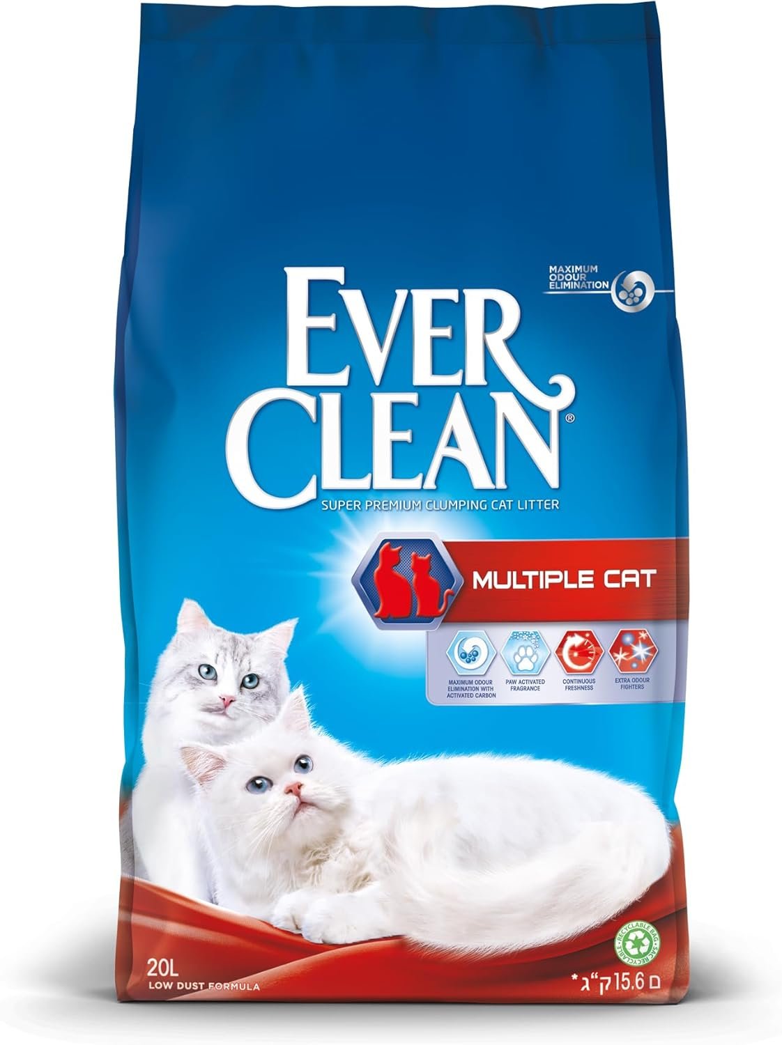 Ever Clean klumpendes Multi-Katzenstreu 20L Ever Clean klumpendes Multi-Katzenstreu 20L
