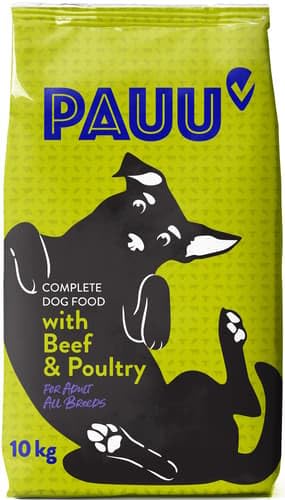 Pauu Hundefutter mit Rind und Geflügel (10 kg) Pauu Hundefutter mit Rind und Geflügel (10 kg)
