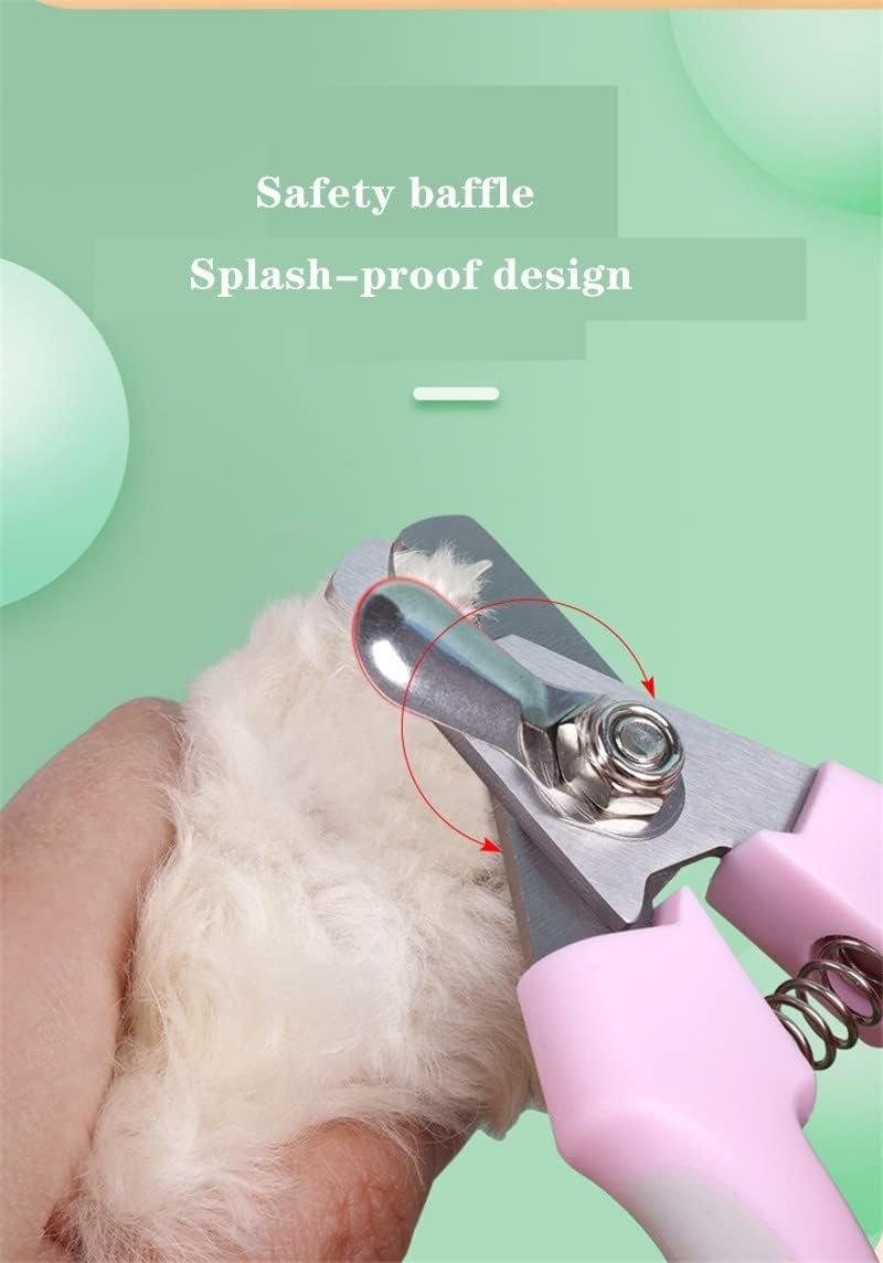 Katzen- und Krallenschere für Hunde mit Sicherheitsschutz, Katzennagelschere für Katzen, kleine Hunde, Welpen, Kaninchen und Meerschweinchen Katzen- und Krallenschere für Hunde mit Sicherheitsschutz, Katzennagelschere für Katzen, kleine Hunde, Welpen, Kaninchen und Meerschweinchen