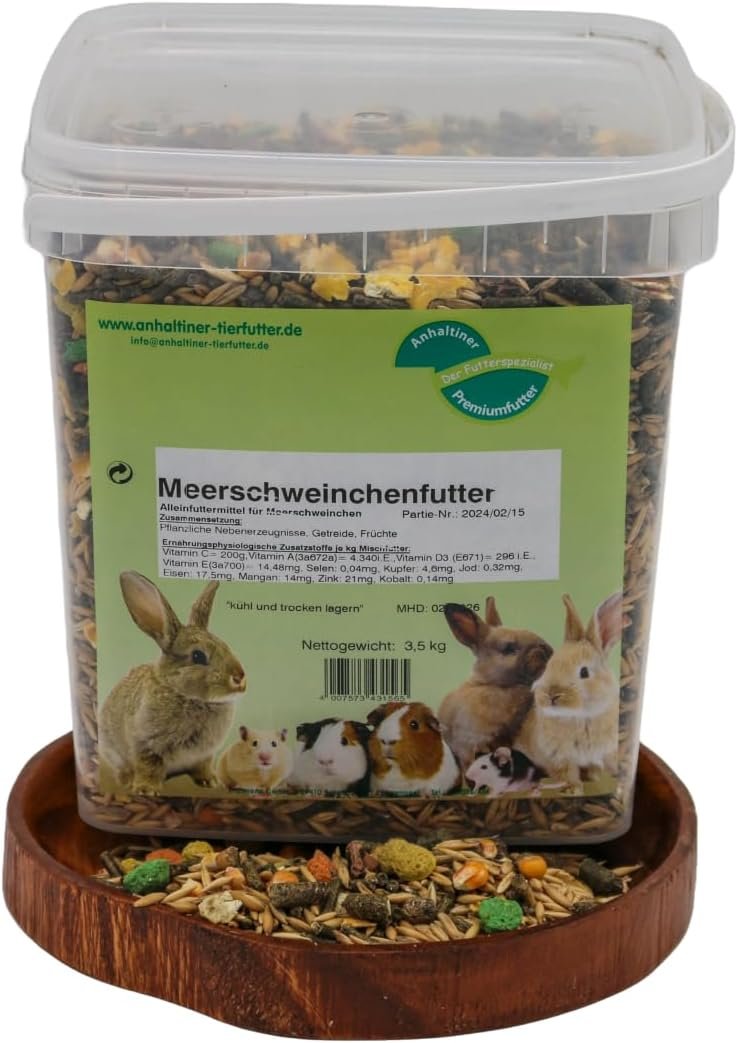 Meerschweinchenfutter 3,5 kg Anhaltiner Premiumfutter Meerschweinchenfutter 3,5 kg Anhaltiner Premiumfutter