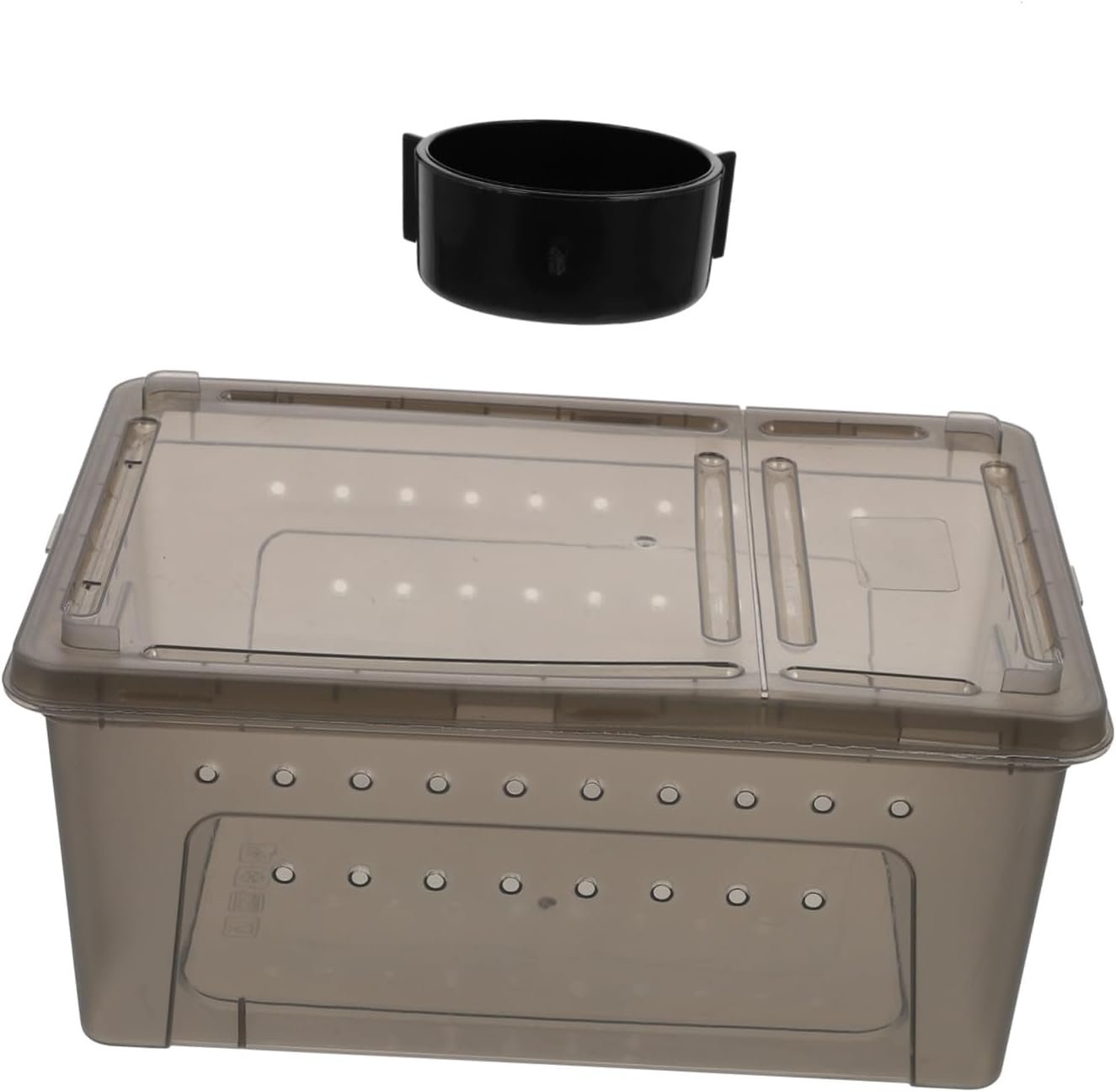 Reptilien-Aufzuchtbox aus hochwertigem Kunststoff, feuchtigkeitsbeständig und langlebig, praktische Terrarien-Aufzuchtbox für Schildkröten, Geckos, Skorpione, leicht zu reinigen und Reptilien-Aufzuchtbox aus hochwertigem Kunststoff, feuchtigkeitsbeständig und langlebig, praktische Terrarien-Aufzuchtbox für Schildkröten, Geckos, Skorpione, leicht zu reinigen und