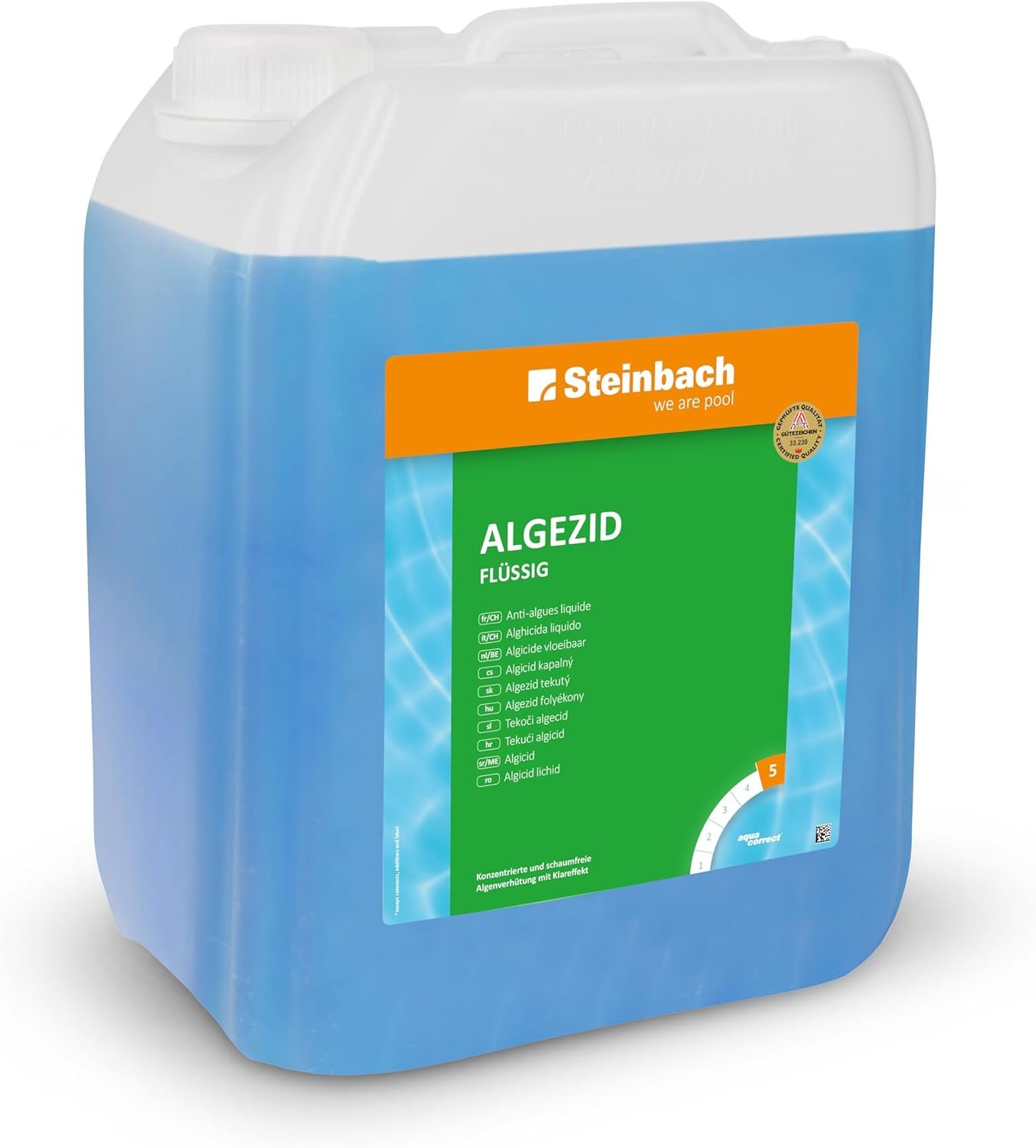 Steinbach Pool Care, Algizid-Flüssigkeit 5 L, Algizid 0753505TDC0 Steinbach Pool Care, Algizid-Flüssigkeit 5 L, Algizid 0753505TDC0