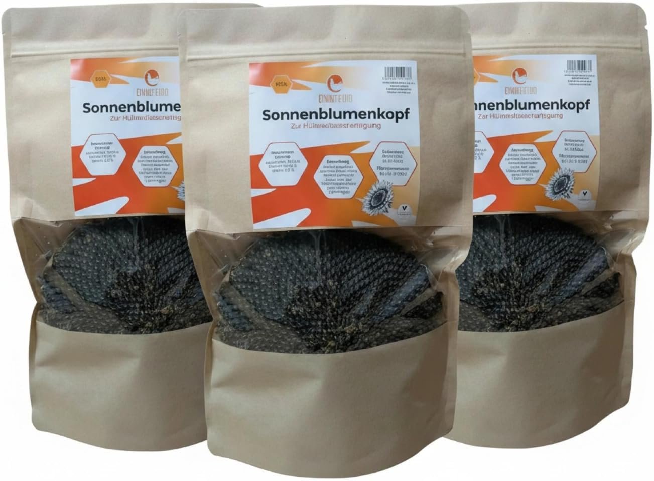 Sonnenblumenkopf – 3 Stück – getrocknet für Hühneraktivität – reich an Nährstoffen, Fetten und Vitaminen (3er-Pack) Sonnenblumenkopf – 3 Stück – getrocknet für Hühneraktivität – reich an Nährstoffen, Fetten und Vitaminen (3er-Pack)