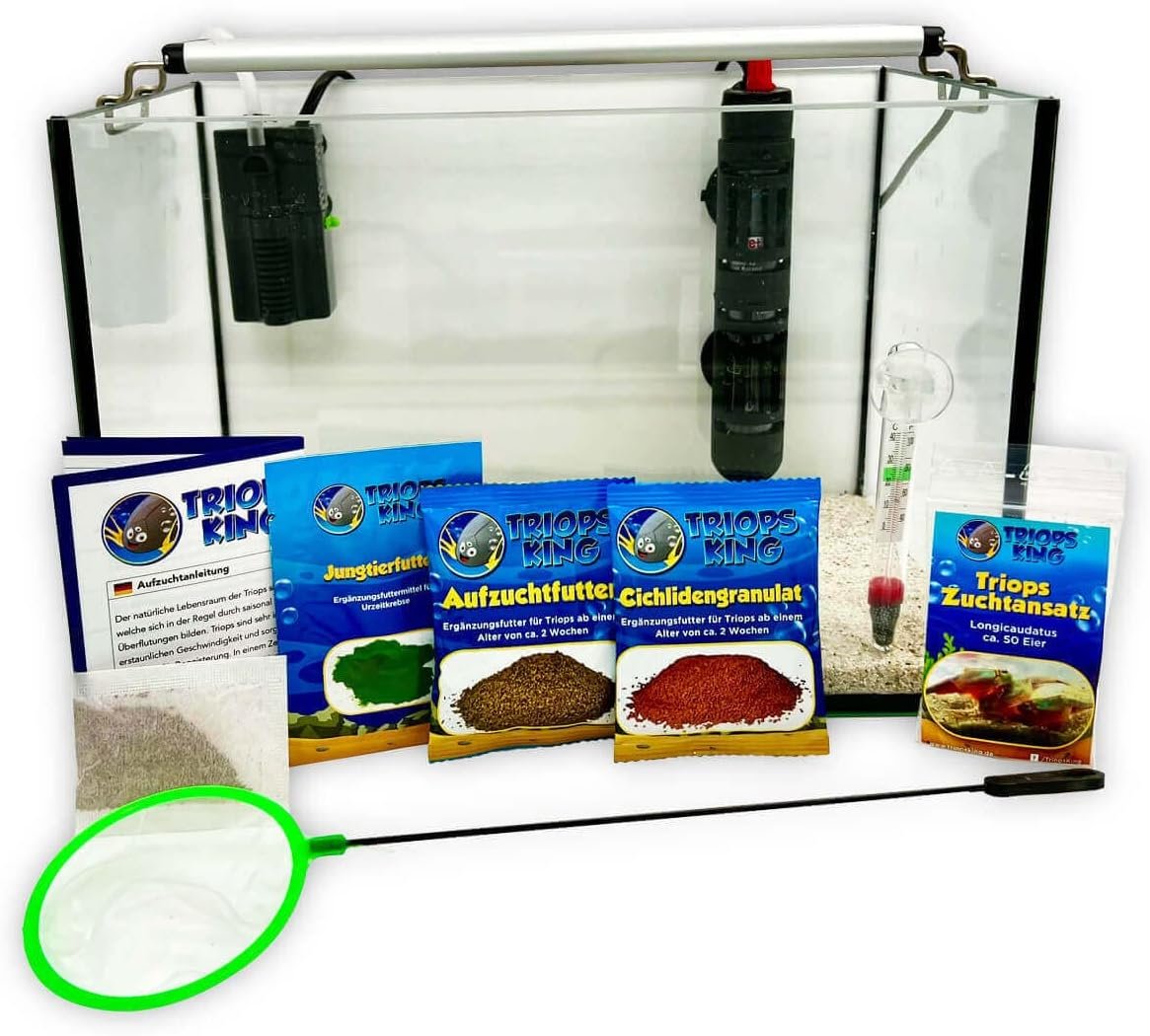 Triops Deluxe I Zuchtset Urzeitkrabben Set Triops Deluxe I Zuchtset Urzeitkrabben Set