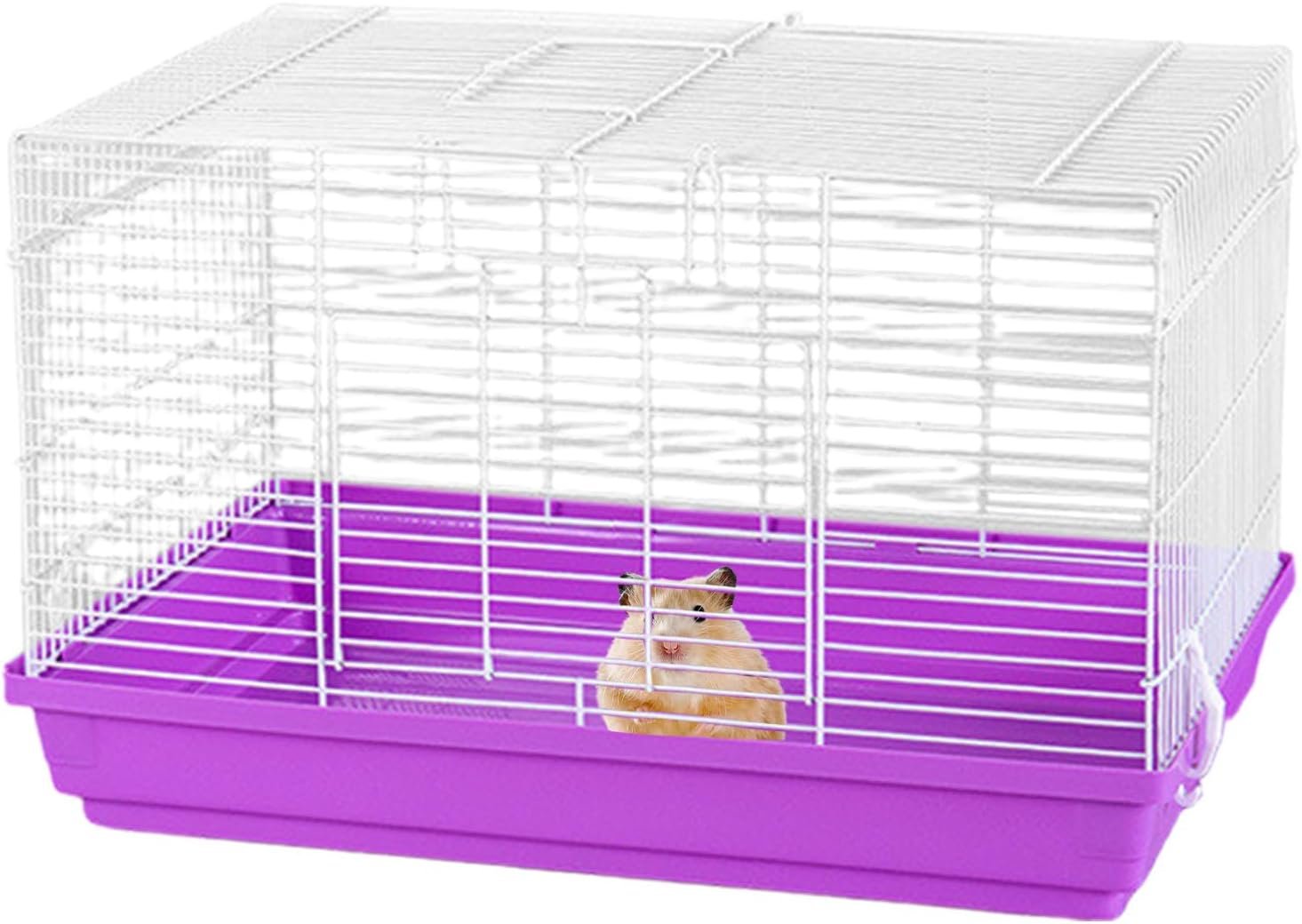 47 x 30 x 30 cm, Nagetierkäfig, Kleintierkäfig, Igelkäfig, großer Hamsterkäfig, Chinchillakäfig, Drahtkäfigkörper, ABS-Chassis, Fundament zu Hause, belüfteter Lebensraum für Kleintiere 47 x 30 x 30 cm, Nagetierkäfig, Kleintierkäfig, Igelkäfig, großer Hamsterkäfig, Chinchillakäfig, Drahtkäfigkörper, ABS-Chassis, Fundament zu Hause, belüfteter Lebensraum für Kleintiere