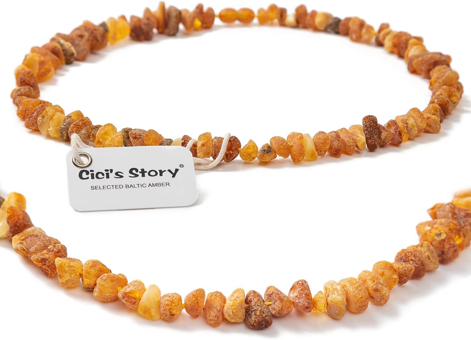 Bernsteinhalsband für Hunde und Katzen – Zertifizierter Ostsee-Rohbernstein in Premiumqualität – 35 cm Bernsteinhalsband für Hunde und Katzen – Zertifizierter Ostsee-Rohbernstein in Premiumqualität – 35 cm