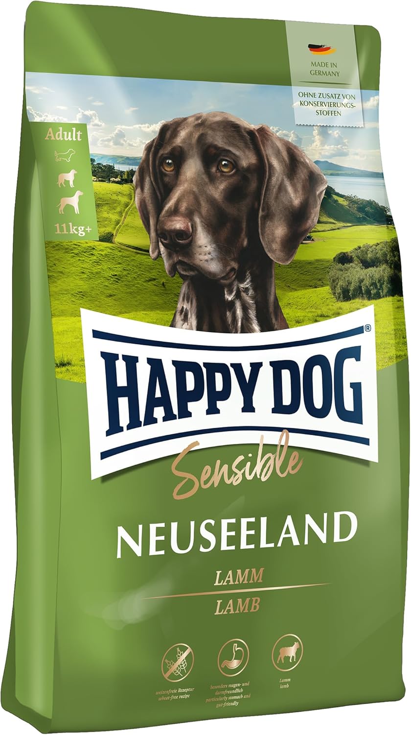 Happy Dog Supreme Sensible New Zealand, M 12.5 kg, Dry Food, Lamb Flavour Happy Dog Supreme Sensible New Zealand, M 12.5 kg, Dry Food, Lamb Flavour