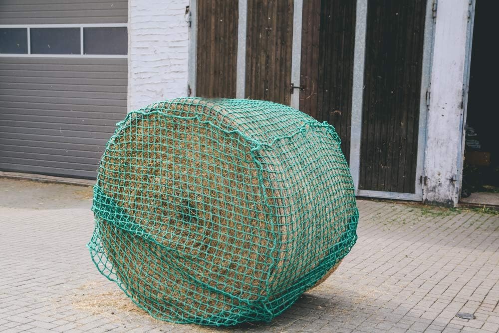 MW 3,8 cm Konege Rundballen-Heunetz – 1,4 m x 1,4 m x 1,6 m, 5,0 mm Kordelstärke, Heunetz MW 3,8 cm Konege Rundballen-Heunetz – 1,4 m x 1,4 m x 1,6 m, 5,0 mm Kordelstärke, Heunetz