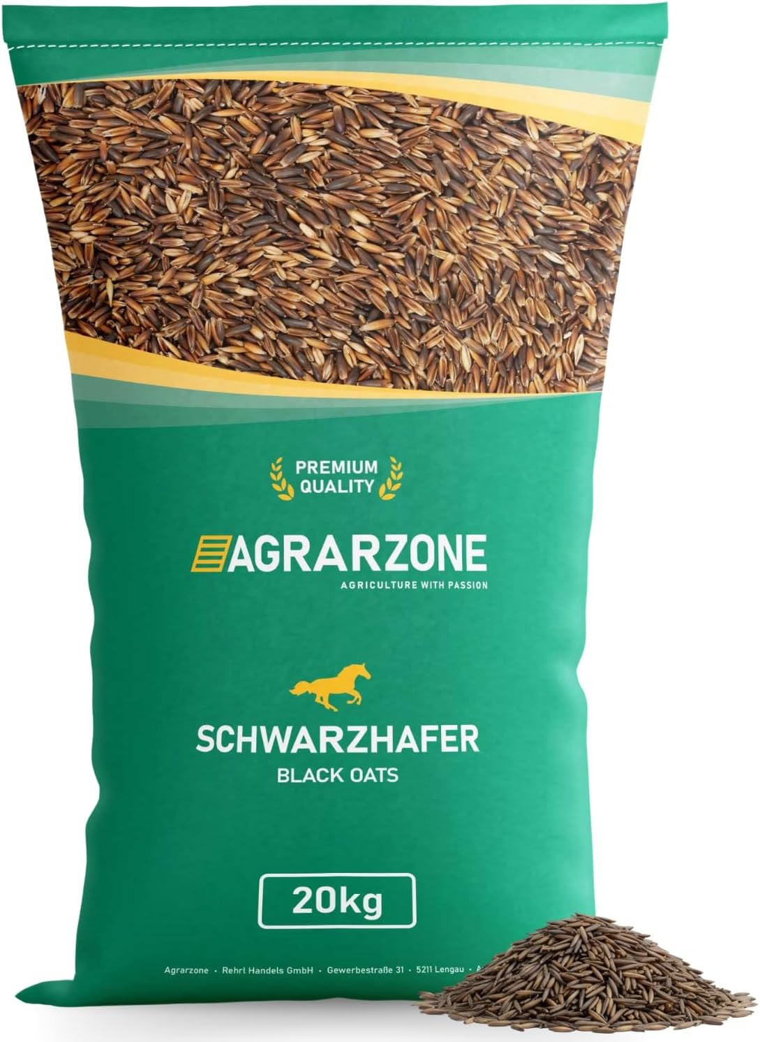Agrarzone Schwarzhafer Pferdegereinigt, 20 kg – Österreichischer Hafer für Pferde mit AMA-Gütesiegel – 100 % gentechnikfreies Futter Hafer Pferdefutter Agrarzone Schwarzhafer Pferdegereinigt, 20 kg – Österreichischer Hafer für Pferde mit AMA-Gütesiegel – 100 % gentechnikfreies Futter Hafer Pferdefutter