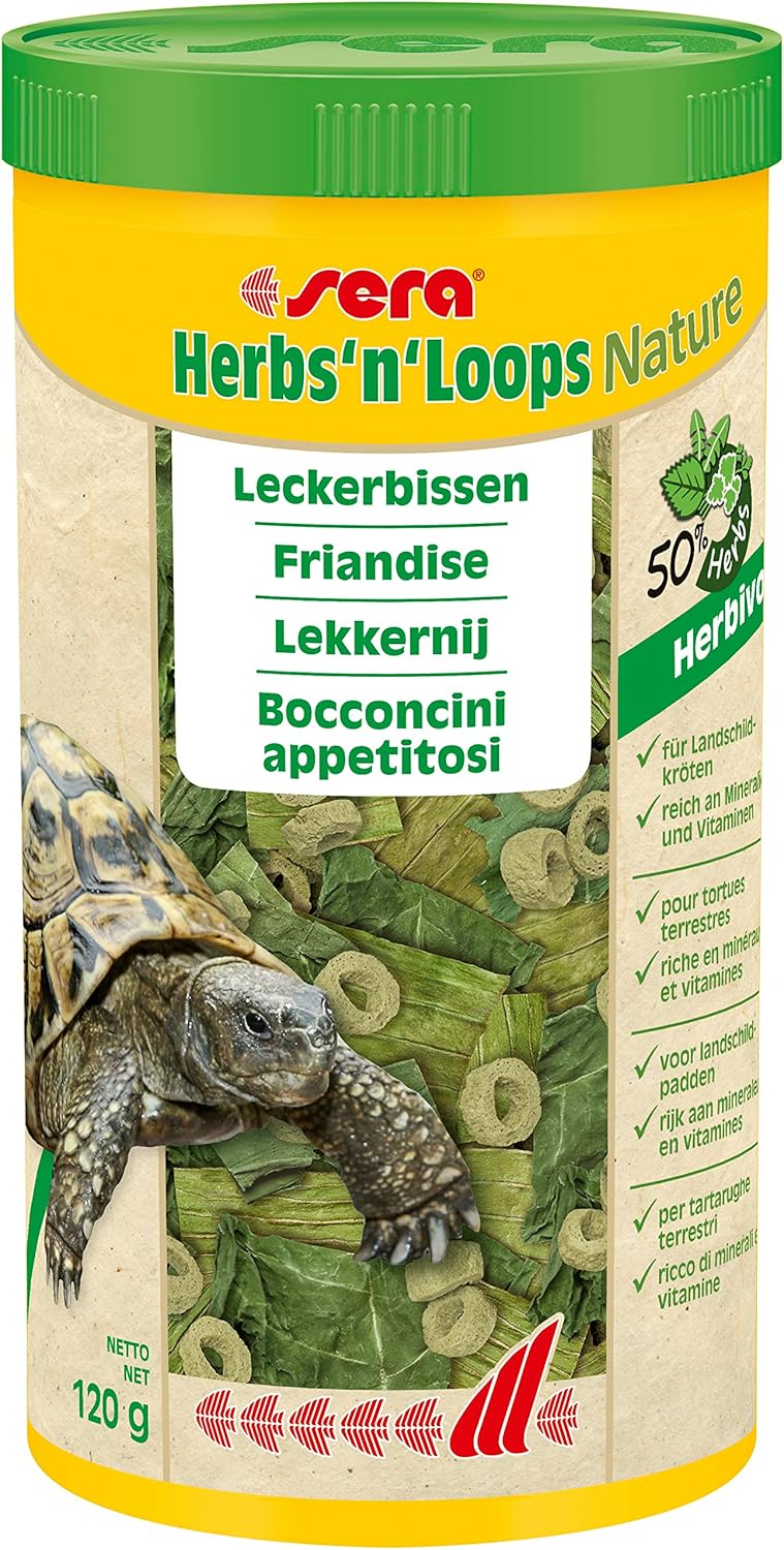 sera reptil Herbs-n-Loops Tiernahrung, 1000 ml sera reptil Herbs-n-Loops Tiernahrung, 1000 ml