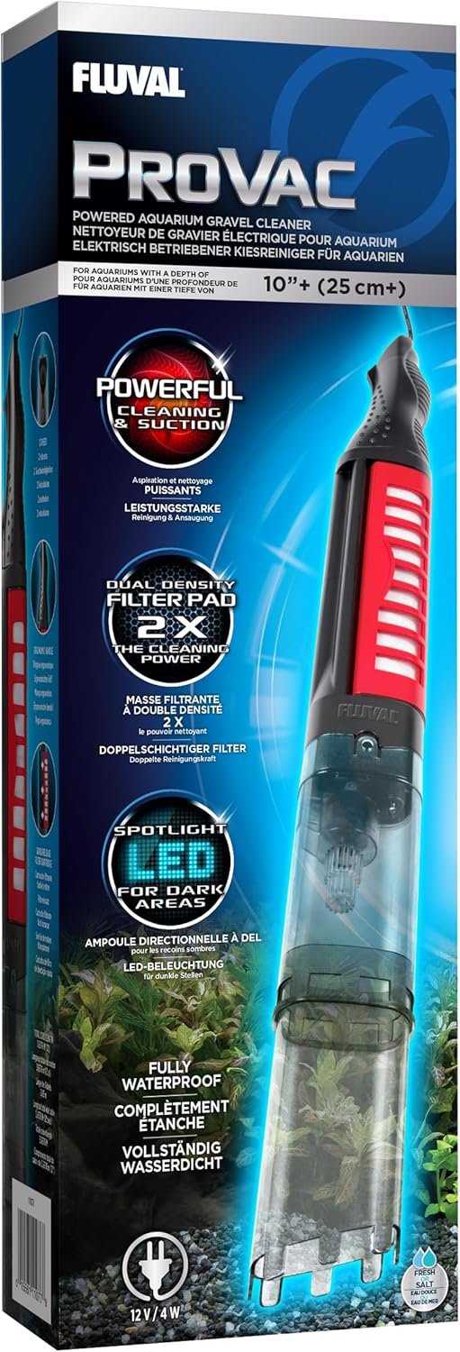 Fluval Pro Vac Bodenreiniger, Schwarz Fluval Pro Vac Bodenreiniger, Schwarz
