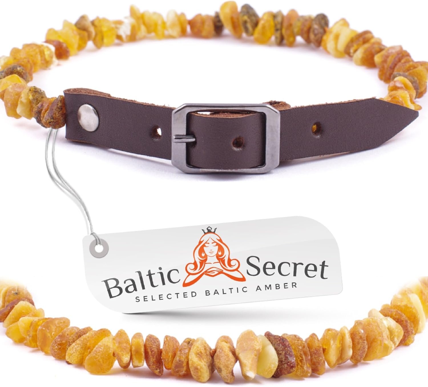 Baltic Secret Dog Bernsteinhalsband, Hundezeckenschutz, Bernsteinhalsbänder für Hunde, Hundeflohschutz, Katzenzeckenschutz, 30-35 Baltic Secret Dog Bernsteinhalsband, Hundezeckenschutz, Bernsteinhalsbänder für Hunde, Hundeflohschutz, Katzenzeckenschutz, 30-35