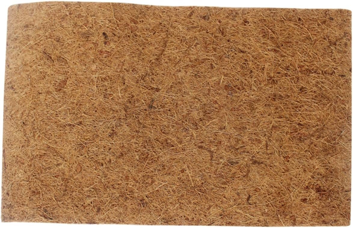 Reptilien Terrarium Kokosfasermatte rutschfeste Weiche Kokosfaserunterlage für Bartagamen Eidechsen Schildkröten und Schlangen als Natürlicher Bodengrund und Wärmedämmung Reptilien Terrarium Kokosfasermatte rutschfeste Weiche Kokosfaserunterlage für Bartagamen Eidechsen Schildkröten und Schlangen als Natürlicher Bodengrund und Wärmedämmung