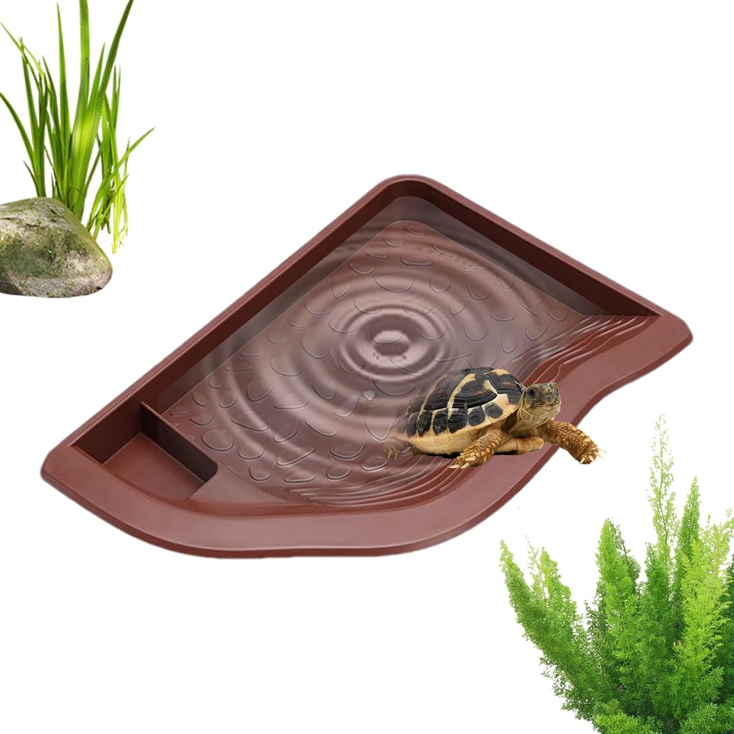 Wasserschale für Reptilien, Schildkrötenfutter, Wasserschale – Pool, große Landschaftsschale für Schlangen, Zuhause, Bartagamen, Wasserklettern, Schildkröte, Aquarium Wasserschale für Reptilien, Schildkrötenfutter, Wasserschale – Pool, große Landschaftsschale für Schlangen, Zuhause, Bartagamen, Wasserklettern, Schildkröte, Aquarium