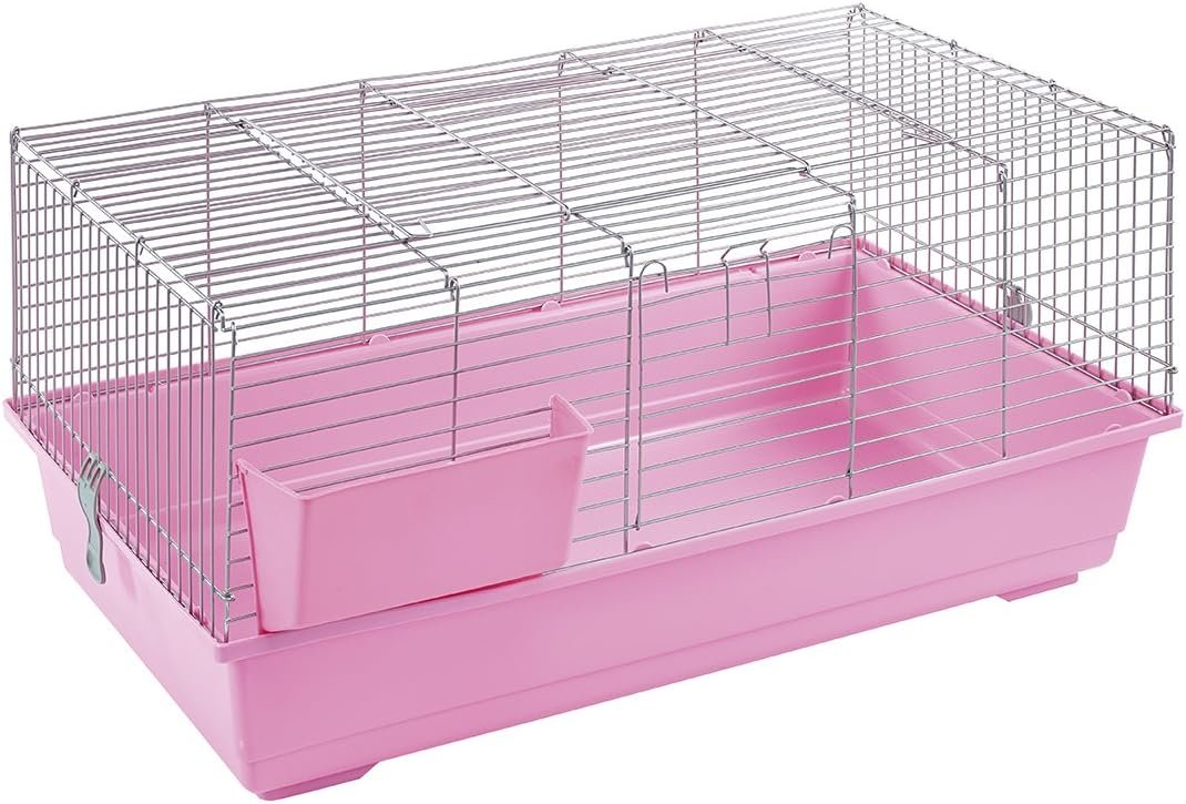 Little Friends Kaninchenkäfig, 100 cm, Rosa Little Friends Kaninchenkäfig, 100 cm, Rosa