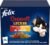 Felix Double Delicious Nassfutter für Katzen in Gelee, Sortenmischung, 4er-Pack (4 x 24 Beutel à 85 g)