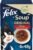 Felix Suppe, klare Suppe für Katzen mit zarten Stücken, Sortenmischung, 8er Pack (8 x 6 Beutel à 48 g)
