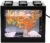 Pssopp Aquarium Aquarium Aquarium Mini Aquarium USB LED Licht Aquarium Aquarium Dekor für Box Office Couchtisch