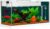 Aquarium mit Filter und Licht, Aquarium-Komplettset mit LED-Beleuchtung, transparentes Acryl, kleines Nano-Aquarium mit leiser Wasserpumpe, tropisches Fischaquarium für Fische und Garnelen, 38 x 14 x 18 cm