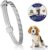 Verstellbares Zecken- und Flohschutzhalsband für Hunde, Floh- und Zeckenhalsband für Hunde, natürlicher Zeckenschutz, Länge: 63 cm, für kleine, mittlere und große Haustiere