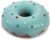 Karlie Doggy Donut Hundespielzeug, Latex, Grün, 12 x 12 x 5 cm