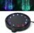 Aquarium-Luftstein, Aquarium-Belüfter, Blasenstein für Aquariu mit RGB-LED, Aquari-Luftstein, Aquariu-Sauerstoffdiffusor-Set für Aquarii-Fischtank, gelöster Sauerstoff und Dekoration (125 mm)