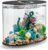 biOrb Loop 30 LED Aquarium, 30 Liter, Schwarz, Komplettset mit patentiertem Filtersystem, Lichteinheit, Acrylbecken in Ellipsenform