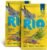 RIO Komplettfutter für Wellensittiche, Doppelpack, 2 x 500 g, speziell zusammengestellte Mischung aus ausgewählten und beliebten Samen und Getreidesorten, zur täglichen Fütterung