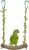 Wellensittichspielzeug, Wellensittichschaukel, Naturholz, Vogelspielzeug, Sitzstangen für Vogelkäfige, Vogelkäfigzubehör für Papageien, Kanarienvogel