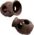 Keramik-Versteck, 2 Stück, Aquarium-Zubehör, Höhlendekoration, Aquarium-Höhle, Wassertiere Zuhause, Keramik-Dekoration für Aquarium (Topf)