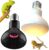 Reptilien-Wärmelampe für Terrarien, 2 Stück, 50 W, Reptilien-Wärmelampe, Basking Spot, Tages- und Nachtlicht-Kombination für Terrarien, E27-Heizlampe für Reptilien, Schildkröten, Eidechsen, Bartagamen