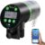 Ycozy WiFi Automatischer Futterautomat Aquarium, Steckernetzteil Fischfutterautomatisch mit EU-Stecker und USB-C-Kabel, Gesteuerter Timer-Futterautomat Fisch mit LCD-Display Automatischer Futterspender für Aquarium, Navi-BTS