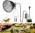 Wärmelampen-Terrarium mit Schutzkorb und Timer, Wärmelampen-Schildkröten mit Steckdose mit EU-Stecker, Lampe mit Dimmer Infrarot, UVA-UVB-Lampen, ohne Glühbirne für Terrarien für Schildkröte, Chamäleon