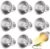8 Stück UVA UVB Lampe Terrarium 75 Watt, Reptilien Terrarium Wärmelampe, UVA UVB Lampe Terrarium E27, Reptilien Wärmelampe für Schildkröte, Eidechse, Aquarium, Tierlebensraum