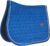 Kentucky Horsewear Samtschabracke Basic Jumping – Marineblaue Schabracke – Springform mit Doppelkordel – atmungsaktiv – maschinenwaschbar – stoßdämpfend