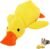 Antistress Ente Hund 25cm Hundespielzeug Ente Antistress Kuscheltier Gelb Hunde Anti Stress Antistress Quacksalber Ente Hundespielzeug für Hunde