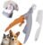 Krallenschere für Hunde mit Licht, Krallenschere, Katzen, Haustier-Nagelknipser mit LED-Licht, Krallenschere für Hunde, Katzen, Krallenschneider für Hunde und Katzen