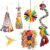 Vogelspielzeug, Wellensittich-Kauspielzeug, Papageienspielzeug, Nymphensittich-Spielzeug, buntes Vogelseil, Vogelkauen, Zerkleinern von Vogelkäfigen, Zubehör für Sittiche, Liebesvögel, Sittiche, Finken