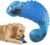 Chamäleon Hundespielzeug, Unzerstörbares Hundespielzeug, Unzerbrechliches Kauspielzeug Hund mit Naturkautschuk, Nylonmaterial für Klein, Mittel, Blau