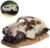 Pssopp Langlebige Simulation Harz Auto Aquarium Dekorationen Simulation Beschädigtes Auto Schutz Aquarium Ornamente Dekor, Standard