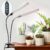 FECiDA 18W Clip-Pflanzenlampe, 2000 Lumen, Vollspektrum-Pflanzenlampe mit Timer für Zimmerpflanzen, Wachstumslicht mit hohem PPFD, Wachstumslichter für Blumen, Gemüse, Hydrokultur mit Timer 4, 8, 12 Stunden