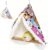 Parrot Plush Triangle Hammock, Pet Bird Plush Hammock, Bird Cage Accessories, Bird Toy, Natural Wood Hammock for Cockatiels, Finches, Small Parakeets and Macaws