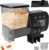 Automatischer Aquarium-Futterspender, 250 ml, automatischer Fischfutterautomat für Aquarium mit Batteriebetrieb, Fischfutterspender mit Futterbehälter, Fischfutter für Urlaub, Goldfische, Schildkröten