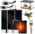 Heizmatte, Terrarium-Heizmatte mit Thermostat, Terrarium-Heizmatte für Pflanzen, Amphibien, Terrarium, Reptilien, wasserdicht, sicher und langlebig zum Schutz von Haustieren (5 W)