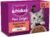 Whiskas 1+ Katzenfutter Pure Delight Klassische Auswahl in Gelee, 12x85g (4 Packungen) – Hochwertiges Nassfutter für ausgewachsene Katzen in 48 Portionsbeuteln