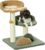 PawHut Small Cat Tree, 52 cm, Cat Scratching Post, Climbing Tree with 2 Levels, Scratching Post with Play Ball, Cat Furniture, Small Scratching Post for Cats Under 5 kg, Sisal