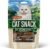 DeliBest Katzensnack aus 100 % Schweizer Hirschfleisch, Katzensnacks getreidefrei, halbfeuchte Leckerlis, leicht verdaulich, Katzensnack für Fellglanz, für Allergiker geeignet, 45 g