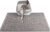 Katzentoilettenmatte, 60 x 90 cm, rutschfeste Katzentoilette, Katzentoilettenmatte, wasserdicht, für Katzen und Welpen, leicht zu reinigen (grau)