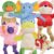 5er-Pack Quietschspielzeug für Hunde, robustes Plüschspielzeug für große/mittlere/kleine Hunde, kuschelig weiches Kauspielzeug-Set für Hunde